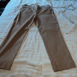 Tan Perfect Stretch  Stretch Waist Women's Pant
